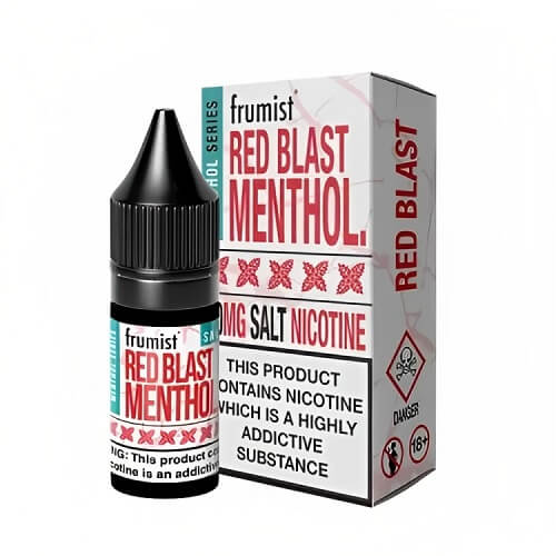 Pack of 10 Frumist Menthol 10ML Nic Salt - Vapeareawholesale