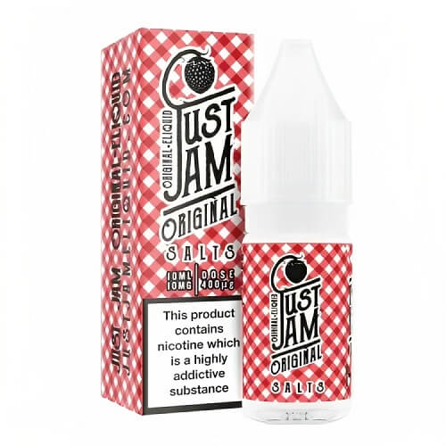 Pack of 10 Just Jam 10ML Nic Salt - Vapewholesalesupplier