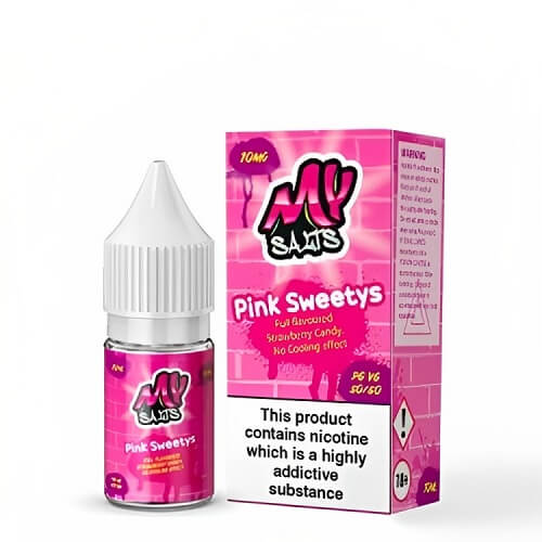 Pack of 10 My Salts 10ML Nic Salt - Vapewholesalesupplier