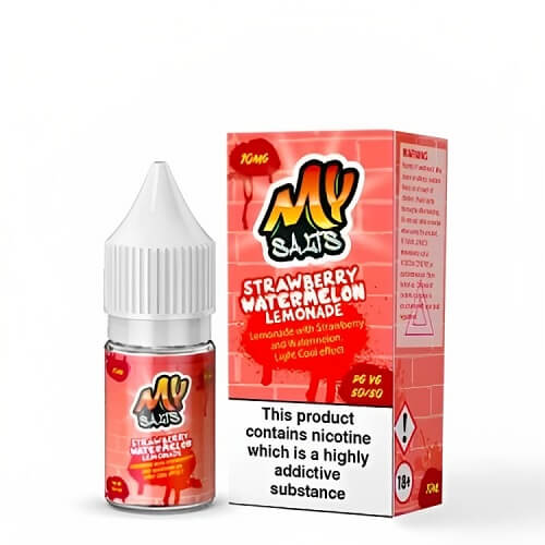 Pack of 10 My Salts 10ML Nic Salt - Vapewholesalesupplier