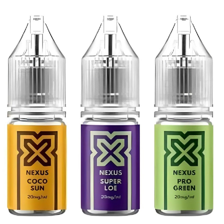 Pack of 10 Pod Salt Nexus 10ML Nic Salt - Vapeareawholesale