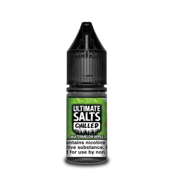 Pack of 10 Ultimate Salts Chilled 10ML Nic Salt - Vapeareawholesale