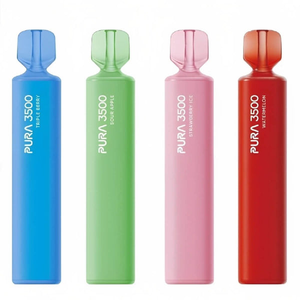 Pura 3500 Disposable Vape Pod Device 20MG - Box of 10 - Vapes