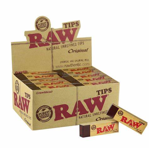 Raw - Authentic Original Tips - Pack of 50 - Vapeareawholesale