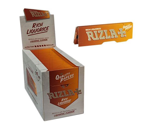 Rizla - Rich Liquorice Standard Cigarette Rolling Papers - Vapeareawholesale