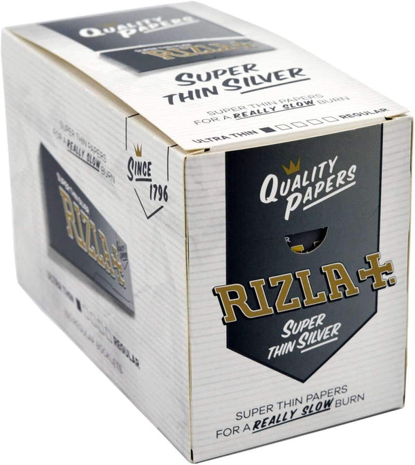 Rizla - Silver Rolling Paper King Size - Pack of 32 - Vapeareawholesale