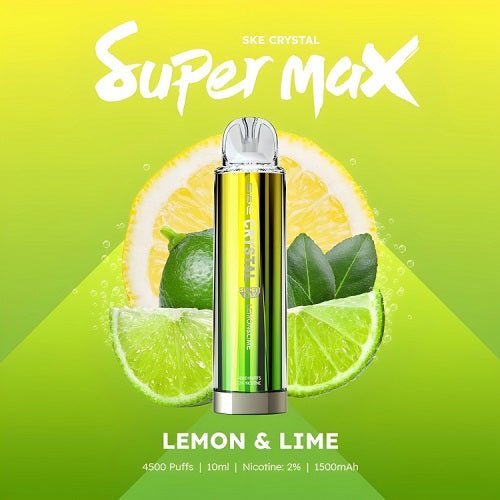 SKE Crystal Super Max 4500 Disposable Pod Device - Pack of 10 - Vapeareawholesale