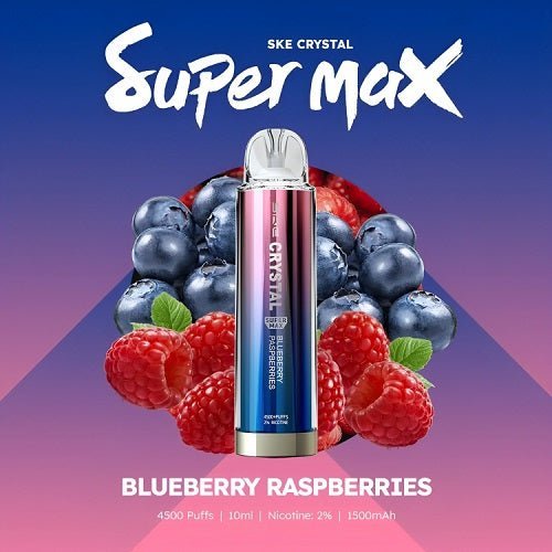 SKE Crystal Super Max 4500 Disposable Pod Device - Pack of 10 - Vapeareawholesale