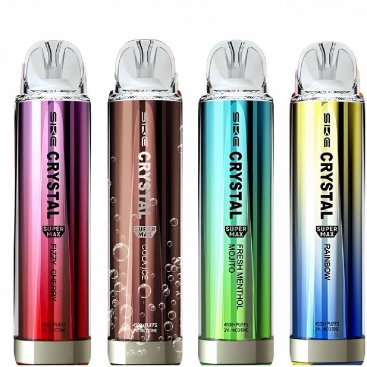SKE Crystal Super Max 4500 Disposable Pod Device - Pack of 10 - Vapeareawholesale