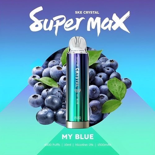 SKE Crystal Super Max 4500 Disposable Pod Device - Pack of 10 - Vapeareawholesale