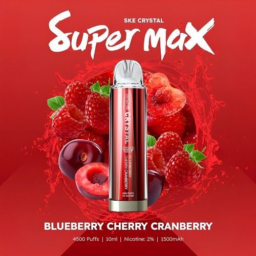 SKE Crystal Super Max 4500 Disposable Pod Device - Pack of 10 - Vapeareawholesale