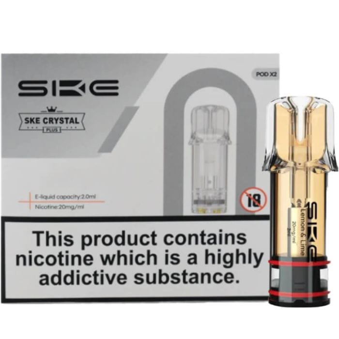 Ske Crytsal Plus Replacement Pods - Box of 10 - Vapeareawholesale