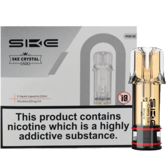 Ske Crytsal Plus Replacement Pods - Box of 10 - Vapeareawholesale