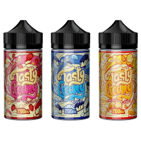 Tasty Creamy 200ml Shortfill - Vapeareawholesale