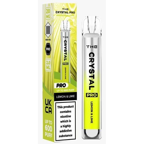 Crystal Pro Bar 600 Disposable Vape Pod - Box of 10 - Vapewholesalesupplier