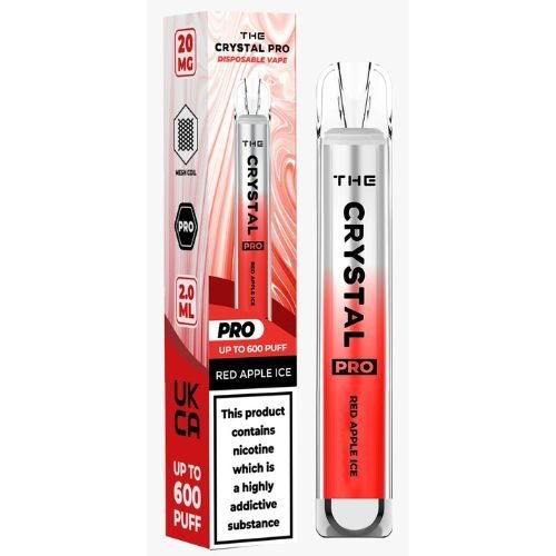 Crystal Pro Bar 600 Disposable Vape Pod - Box of 10 - Vapewholesalesupplier