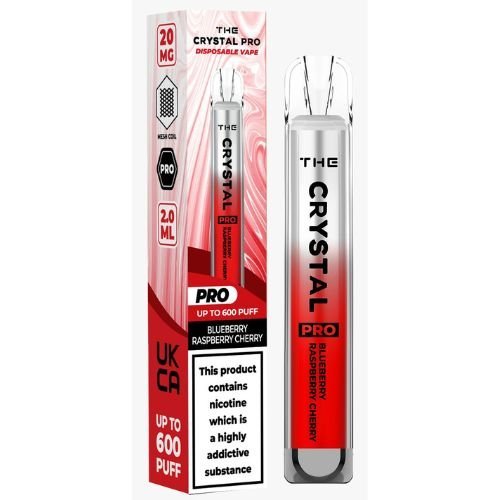Crystal Pro Bar 600 Disposable Vape Pod - Box of 10 - Vapewholesalesupplier