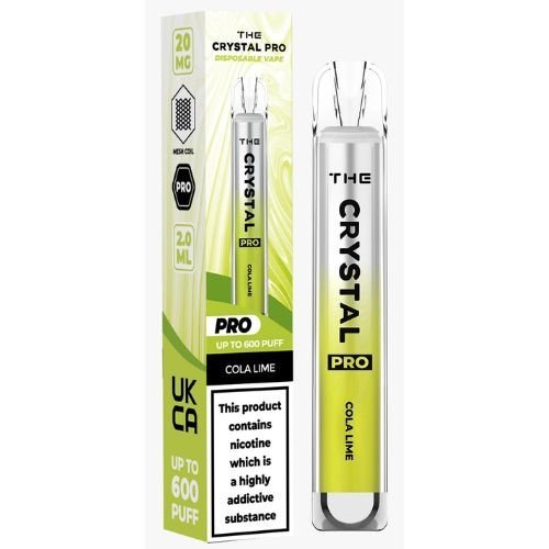 Crystal Pro Bar 600 Disposable Vape Pod - Box of 10 - Vapewholesalesupplier