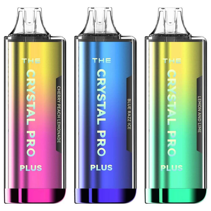 The Crystal Pro Plus 4000 Disposable Vape Pod Puff Bar Box of 10 - Vapeareawholesale