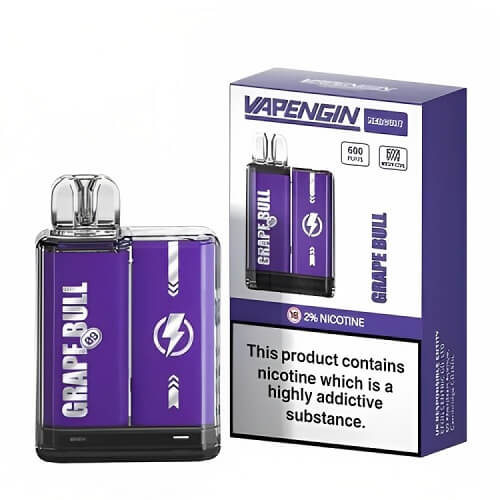 Vapengin Mercury 600 Disposable Vape Pod Device 20MG - Box of 10 - Vapeareawholesale