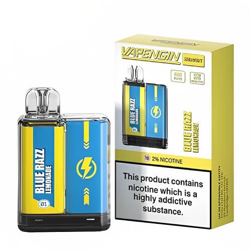 Vapengin Mercury 600 Disposable Vape Pod Device 20MG - Box of 10 - Vapeareawholesale