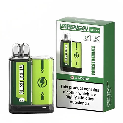 Vapengin Mercury 600 Disposable Vape Pod Device 20MG - Box of 10 - Vapeareawholesale