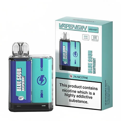 Vapengin Mercury 600 Disposable Vape Pod Device 20MG - Box of 10 - Vapeareawholesale