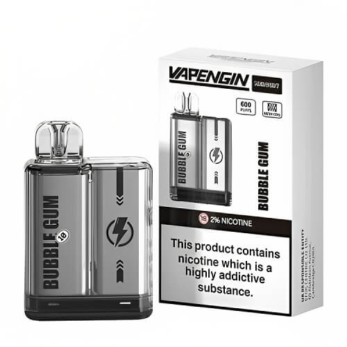 Vapengin Mercury 600 Disposable Vape Pod Device 20MG - Box of 10 - Vapeareawholesale