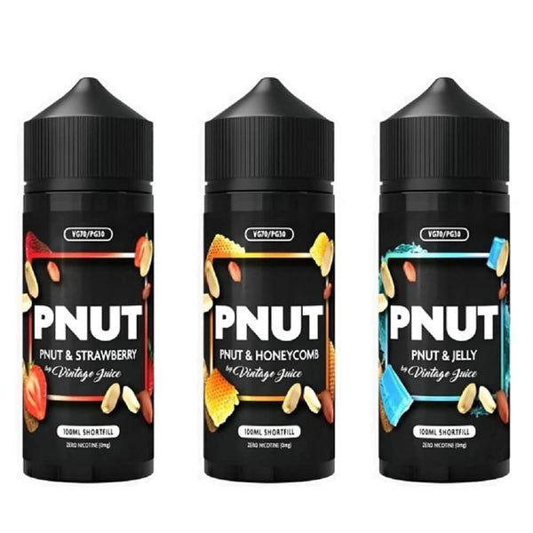 Vintage Juice - Pnut 100ml Shortfill - Vapeareawholesale
