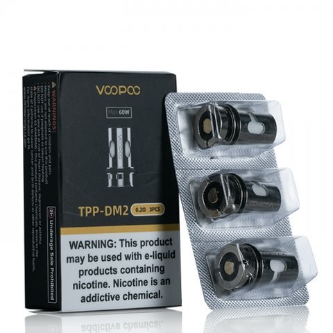 VOOPOO TPP-DM2 Coil 0.2ohm 3PCS/Pack - Vapeareawholesale