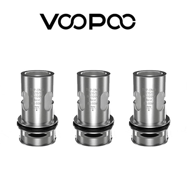 VOOPOO TPP-DM3 Coil 0.15ohm 3PCS/Pack - Vapewholesalesupplier