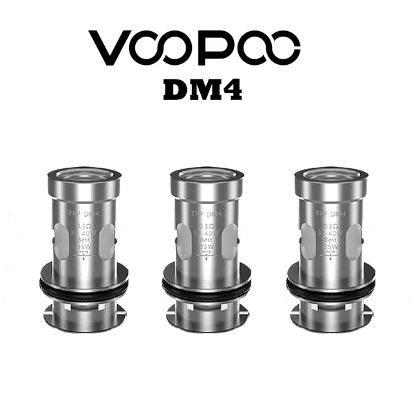 VooPoo TPP-DM4 Coil 0.3ohm 3PCS/Pack - Vapewholesalesupplier