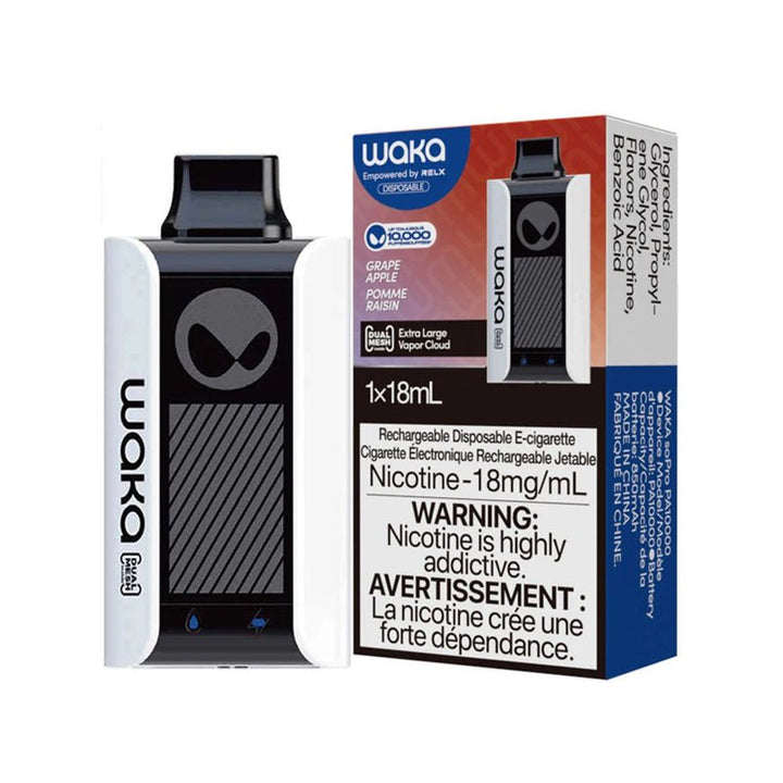 Waka Sopro 10k Disposable Vape Pod Puff Bar Box of 10 - Vapeareawholesale