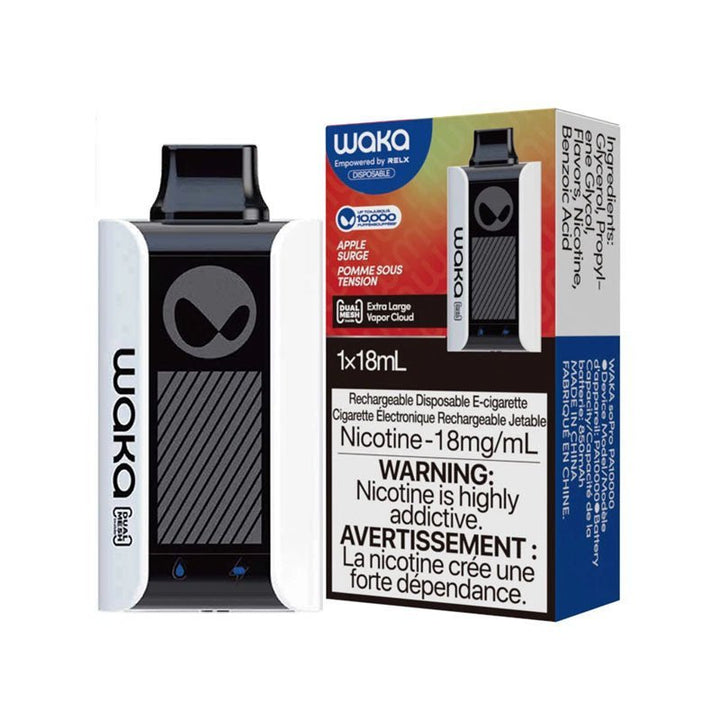 Waka Sopro 10k Disposable Vape Pod Puff Bar Box of 10 - Vapeareawholesale